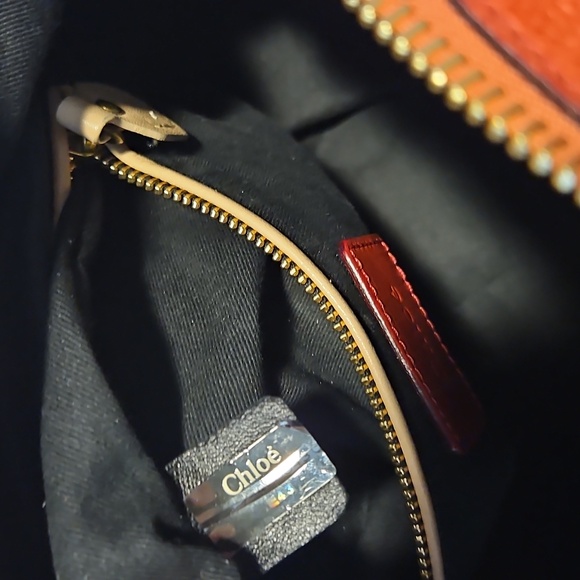 Chloe Paraty Women’s Leather Shoulder Bag - Red - Picture 11 of 11